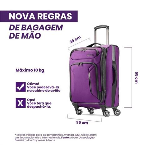 bolsa bagagem de mão